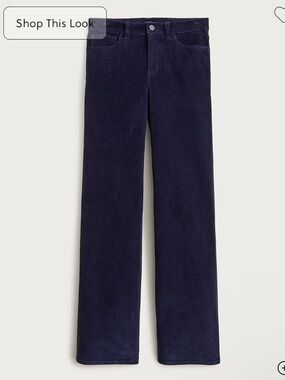 J. Crew Navy Corduroy pants